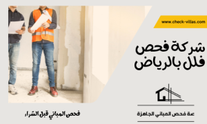 شركة فحص فلل بالرياض