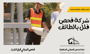 شركة فحص فلل بالطائف