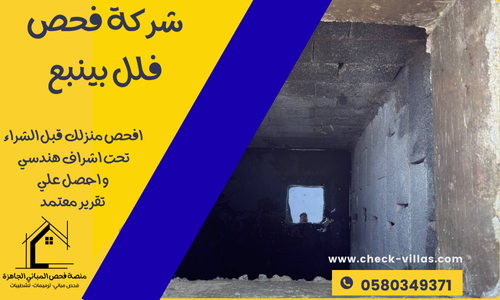 شركة فحص فلل بينبع